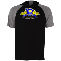 Bulk-hoodie-tee Design Your Own Custom Printed T-shirt | Adult Holloway Sportswear Hoodie T-shirt