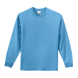 GROUNDCREWbluebrown Design Your Own Embroidered Long Sleeve | Unisex Port And Company Long Sleeve Pc61ls