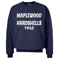 MAPLEWOOD--HARDSHELLS-1943 Cozy Comfort: Hanes Crewneck Fleece Sweatshirt