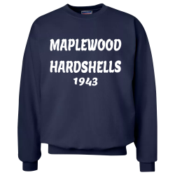 MAPLEWOOD--HARDSHELLS-1943 Cozy Comfort: Hanes Crewneck Fleece Sweatshirt