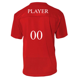 PLAYER-00 Adult Fan Football Jersey