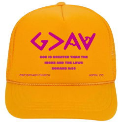 Pink-gold Kids Trucker Hat Otto Cap 