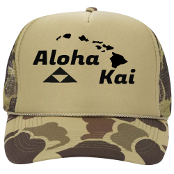 Aloha-Kai---Islands CHAD DYER TILING 0405121395 Camoflauge Hat Otto Cap 