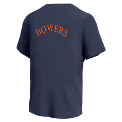 BOWERSOX Tigers MLB Adult League Team Jerseys - Elevate Your Game with Nike Wordmark Poly Tees - N223