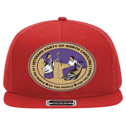 Veterans-Party-Of-North-Carolina Order Screen Printed Hat | Unisex Otto Cap Hat 141-1070
