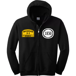 Zip-Up Adult 50% Polyester / 50% Cotton Hoodie