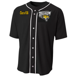 Class-of-86’ DANCE CONCEPTS Adult Full Button Baseball Jersey