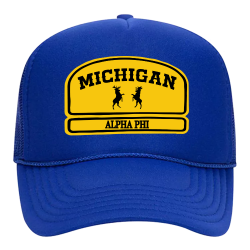 hat Tekno 1 Design Custom Printed Trucker Hat | Unisex Otto Cap Trucker Hat 32-467