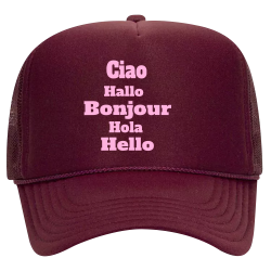 Ciao Bonjour  Hola Hola Hallo  Hello  new