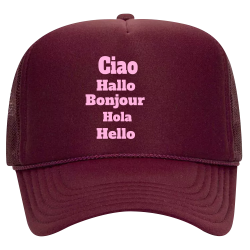 Ciao Bonjour  Hola Hola Hallo  Hello