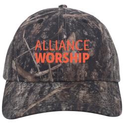 Alliance-Worship-Hat Order Screen Printed Cap | Unisex Pacific Headwear Structured Camo Hook-And-Loop Adjustable Cap