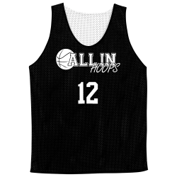12 Adult Reversible Basketball Jerseys