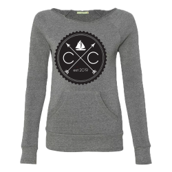 Create Create Ladies Off The Shoulder Alternative Sweatshirt