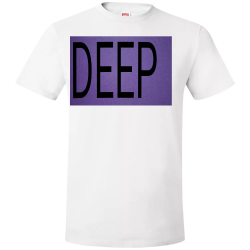 DEEP-PURPLE DEEP PURPLE Custom Screen Printed Hanes T-Shirt