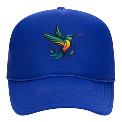 Suneil Thomas Hummingbird Hat Blue