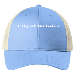 City-of-Webster Buy Custom Printed Trucker Hat  | Unisex Port Authority® Trucker Hat  C112lp