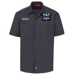 Jamie Design Your Own Custom Printed Mechanic Shirt | Mens Dickies Mechanic Shirt S608