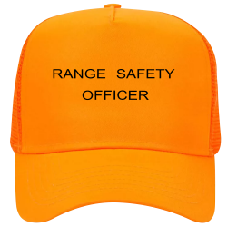 OFFICER-SAFETY-RANGE Neon Hat, Neon Trucker Hats