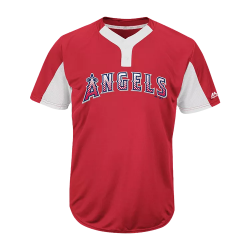 32 Custom Angels Two-Button Jersey -  Angels-MAI383