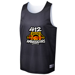 412-ambassadors Reversible Basketball Jersey