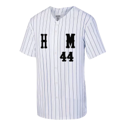 H-M-44---Harry Adult Pin Stripe Baseball Jersey Augusta Sportswear