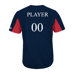 PLAYER-00 Custom Red Sox Two-Button Jersey - Red-Sox-MAI383