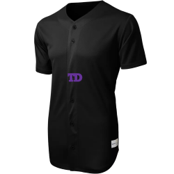 TDC Full Button Baseball Jersey