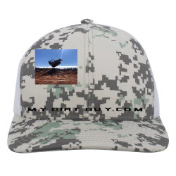 MY-DIRT-GUY.com--1 Design Your Own Custom Printed Cap | Unisex Pacific Headwear Camo Snapback Trucker Cap