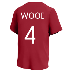 WOODS-4 Cardinals MLB Little League Team Jerseys - Official Nike Youth MLB Wordmark Poly Tees - NY223