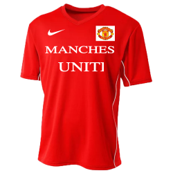 MANCHESTER-UNITED Adult Soccer Jersey