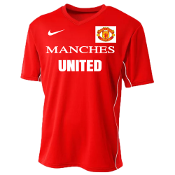 MANCHESTER-UNITED-real Adult Soccer Jersey
