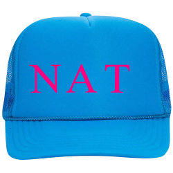 NATTY Neon Trucker Hat Otto Cap 