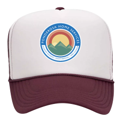 Ponderosa-Truckers Rusteze Create Printed Trucker Hat  | Unisex Otto Cap Trucker Hat  39-169