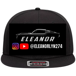 Eleanor Snap Back Flat Bill Hat