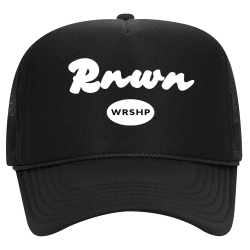 Rnwn-Black Design Custom Printed Trucker Hat | Unisex Otto Cap Trucker Hat 39-165