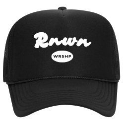Rnwn-Black Design Custom Printed Trucker Hat | Unisex Otto Cap Trucker Hat 39-165