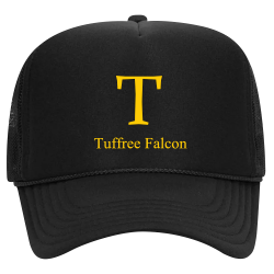 T-P-T-Tuffree-Falcons Design Custom Printed Trucker Hat | Unisex Otto Cap Trucker Hat 39-165