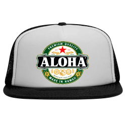 Create Foam Front Flat Bill Trucker | Cap 132-1037