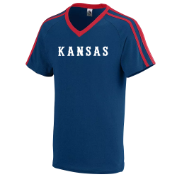 KANSAS Adult Shoulder Stripe Shirt