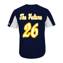 26-The-Vulture Custom Brewers Two-Button Jersey - Brewers-MAI383