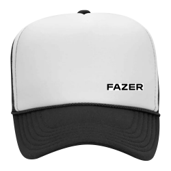 Fazer-Black-Logo-Hat Create Printed Trucker Hat  | Unisex Otto Cap Trucker Hat  39-169