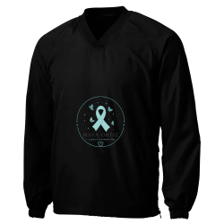 Maya Adult V-Neck Raglan Wind Shirt
