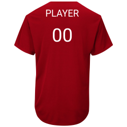 Peete-15 Cardinals Official MLB Full Button Youth Jersey MAHD684Y