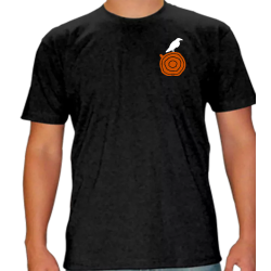 Secondary logo black shirt