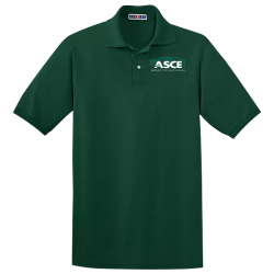 asce Adult Knit Polo Shirt