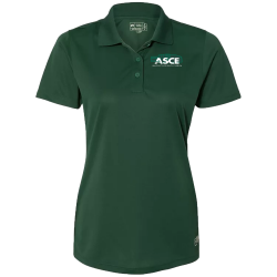 asce Womens 100% Polyester Polo