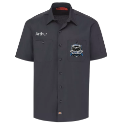 Arthur Design Your Own Custom Printed Mechanic Shirt | Mens Dickies Mechanic Shirt S608