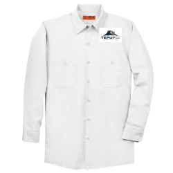 Col Create Screen Printed Mechanic Shirt | Mens Red Kap Mechanic Shirt Sp14