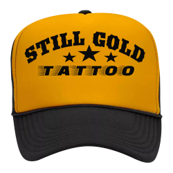 STILL-GOLD-TATTOO Create Printed Trucker Hat  | Unisex Otto Cap Trucker Hat  39-169