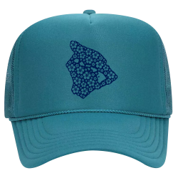 Hawaii Design Custom Printed Trucker Hat | Unisex Otto Cap Trucker Hat 39-165